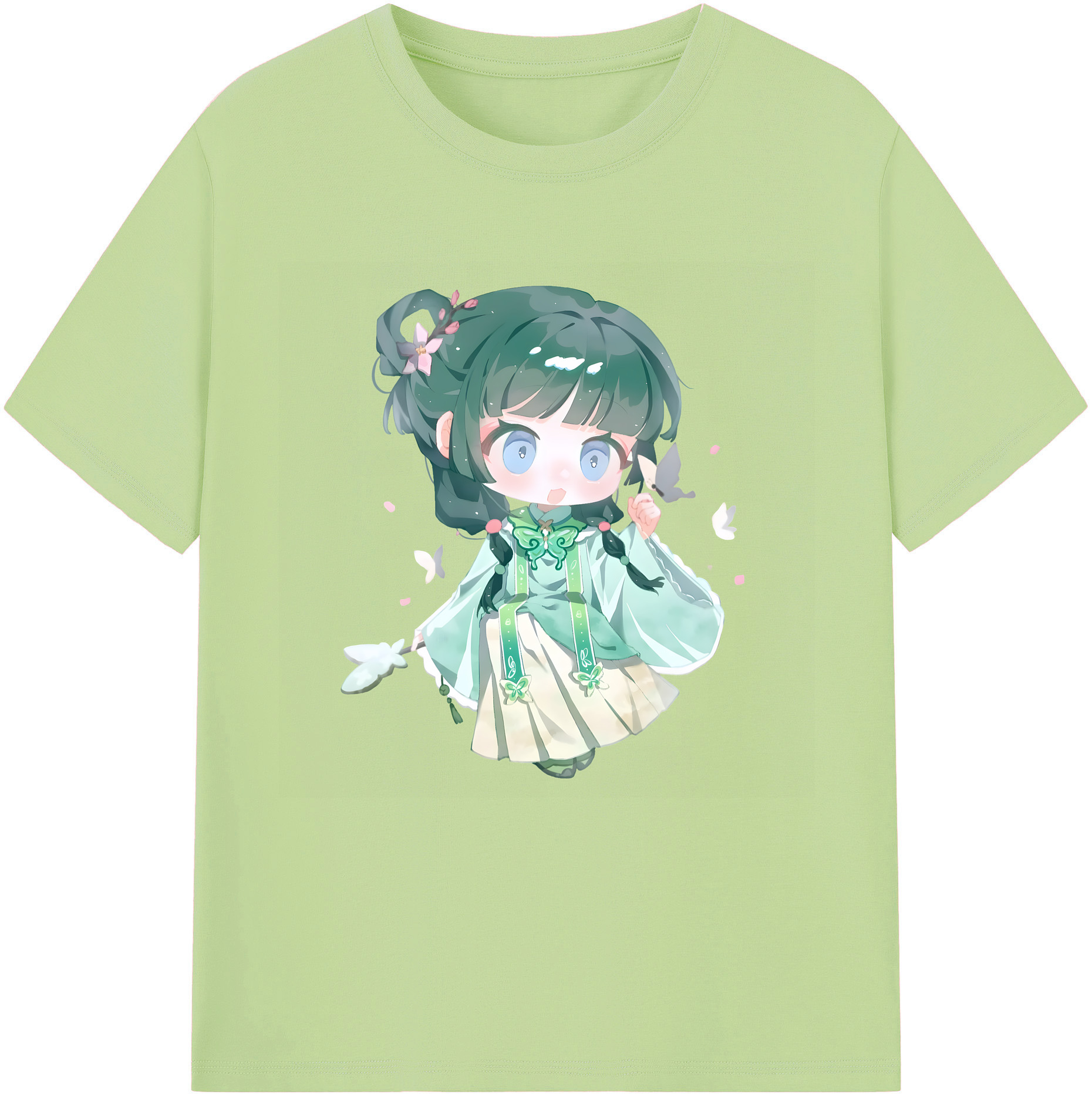 （画像用） 薬屋のひとりごと The Apothecary Diaries 綿100％半袖Tシャツ（フロントプリント）